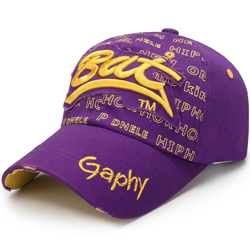 

Wholesale Snapback Hats Baseball Cap Hats Hip Hop Fitted Cheap Hats For Men Women Gorras Curved Brim Hats Damage Cap
