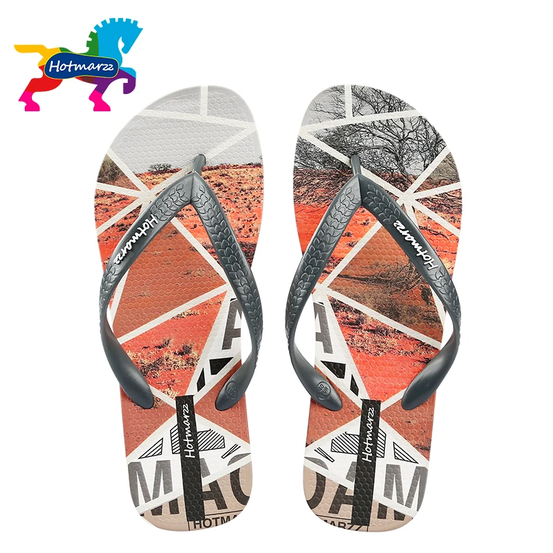 Новинка 2020 года Мужские вьетнамки Модные мужские Нескользящие шлепанцы Пляжная