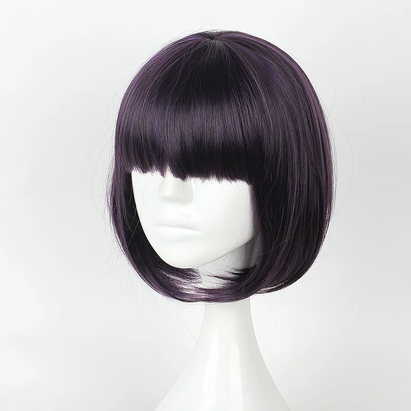 Женский парик для косплея HAIRJOY из синтетических волос черный фиолетовый - купить