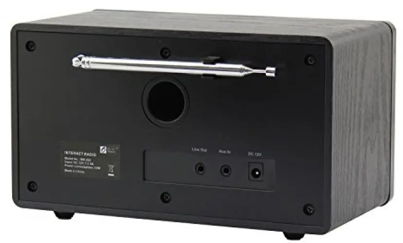 WiFi+ FM+ UPnP радио океан цифровой WR-282 интернет радио WiFi WLAN FM Настольный Многоязычный меню Радио