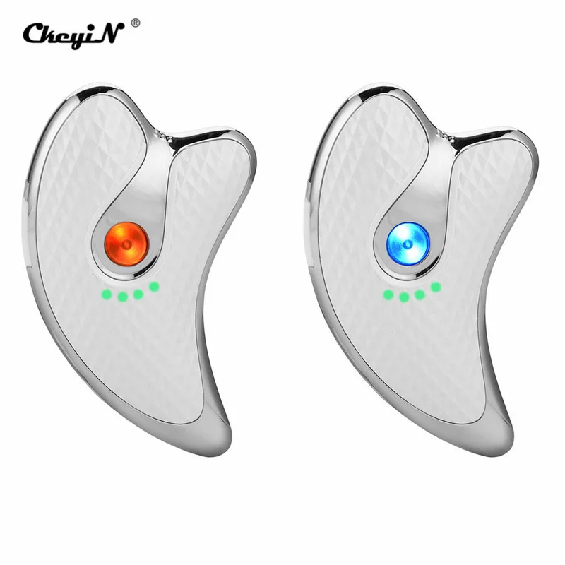 Массажный Аппарат Guasha для лица и шеи устройство удаления морщин похудения