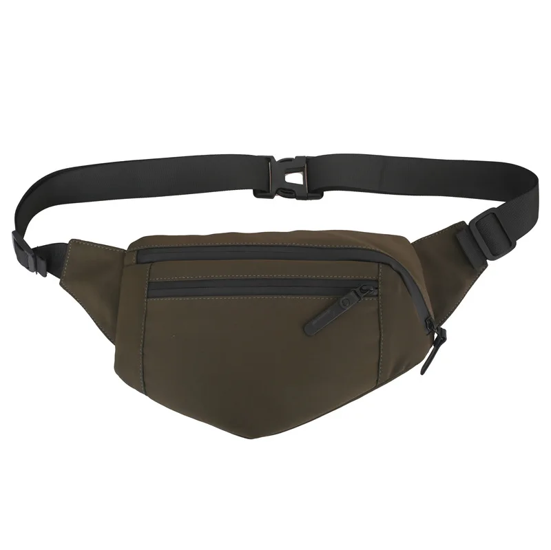 

Fashion Chest Bag European Style Pure Color Leisure Sports Men's Cross Shoulder Bag Summer Sports Simple Women's Waist Bag