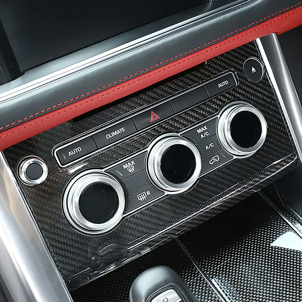 

Carbon Fiber Console AC Control Panel Trim for Range Rover Sport 2014-2017