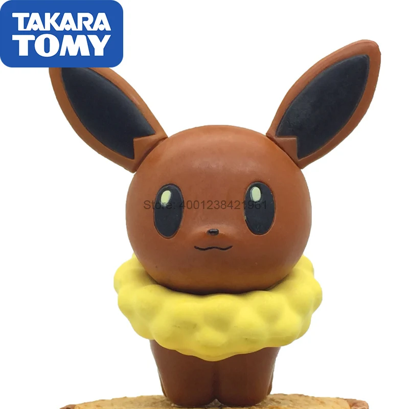 Оригинальный Покемон Большой большой головы кукла Eevee фигурка коллекции подарки