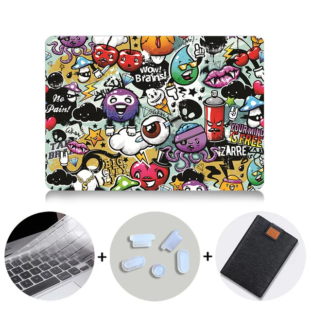 MB08 Чехол MTT для ноутбука Macbook Air Pro retina 11 12 13 15 дюймов с сенсорной панелью для Macbook Air 13,3 15,4 сумка для ноутбука - Цвет: MB08