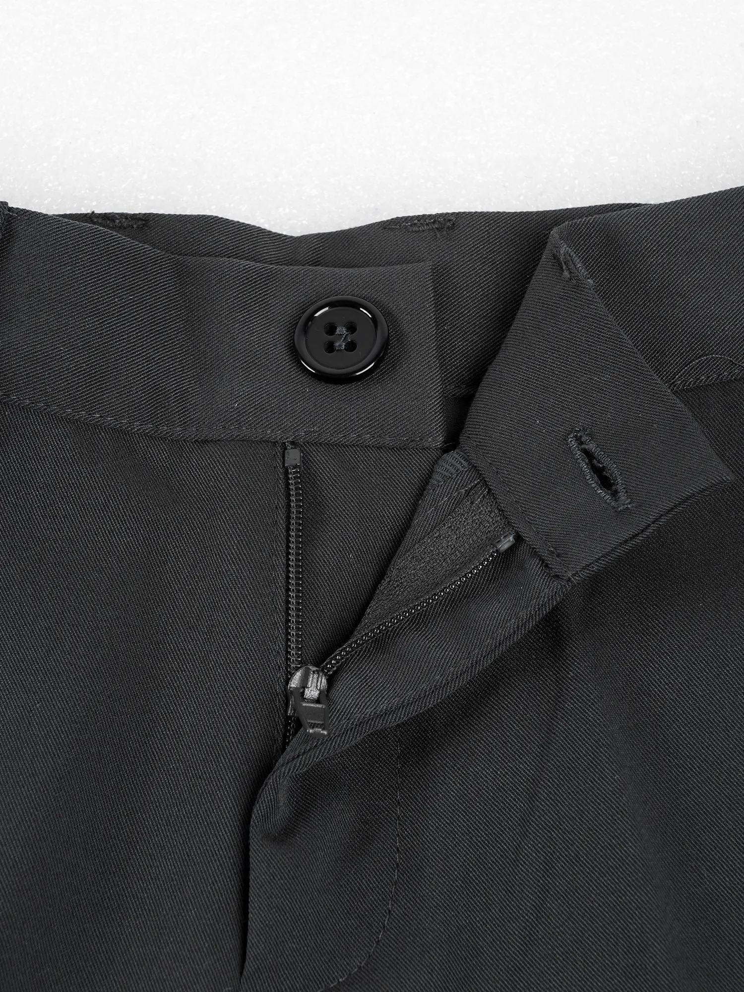 

Kids Boys Party Suit Lapel Collar Long Sleeve Shirt Pants Detachable Suspenders Straps Party Wedding Performance Costume Set