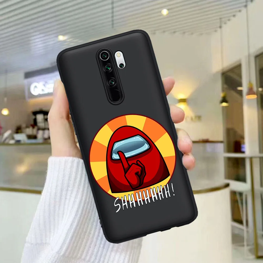 

Hot Game Among us Funny Silicone TPU Case For Xiaomi Mi 9T Pro Redmi Note 5 6 7 8T 8 9 Pro 9S K20 K30 Pro Cover Coque Fundas