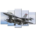 5 шт. картины на холсте HD F-16 Fighting плакат с Соколом настенные картины для домашнего декора