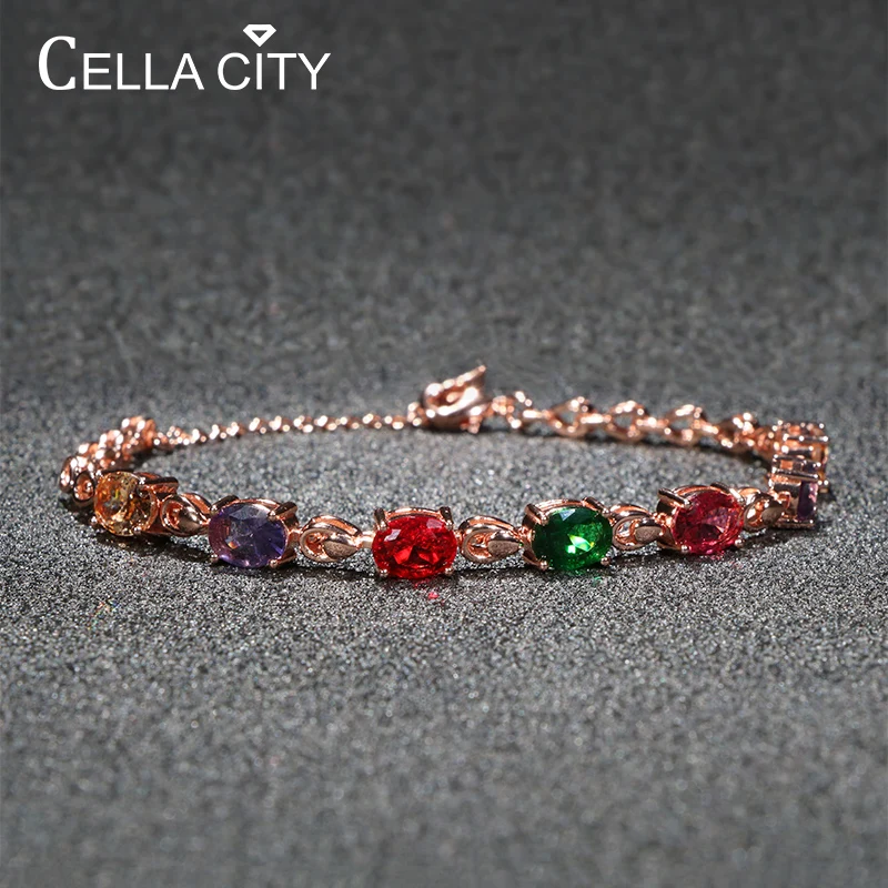 Женский браслет из серебра 925 пробы с геометрическими фигурами|Гибкие и жесткие