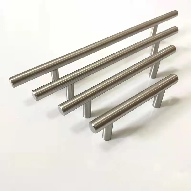 

Stainless Steel Cabinet T Bar Handle Door Kitchen Pull furniture handle cupboard drawer handle