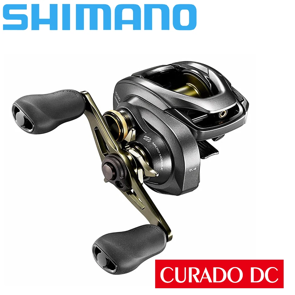 

SHIMANO CURADO DC Baitcast рыболовная Катушка 150/151/150HG/151HG/150XG/151XG 7BB катушка для удочки Saltwater Макс Перетащите 5 кг; Катушка рыболовные колеса