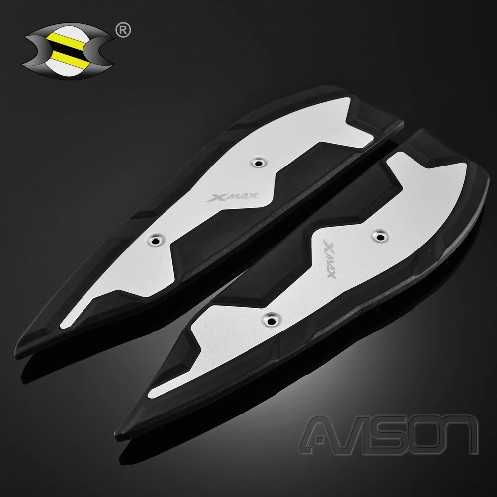 Для XMAX300 сапоги XMAX 125 250 300 спереди и сзади колышки пластины 2017 2021 Алюминий