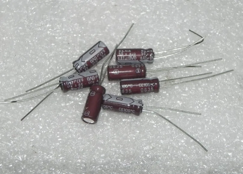 30pcs/lot Original ELNA RJ3 series High Frequency Aluminum Electrolytic Capacitors for Audio Fever free shipping