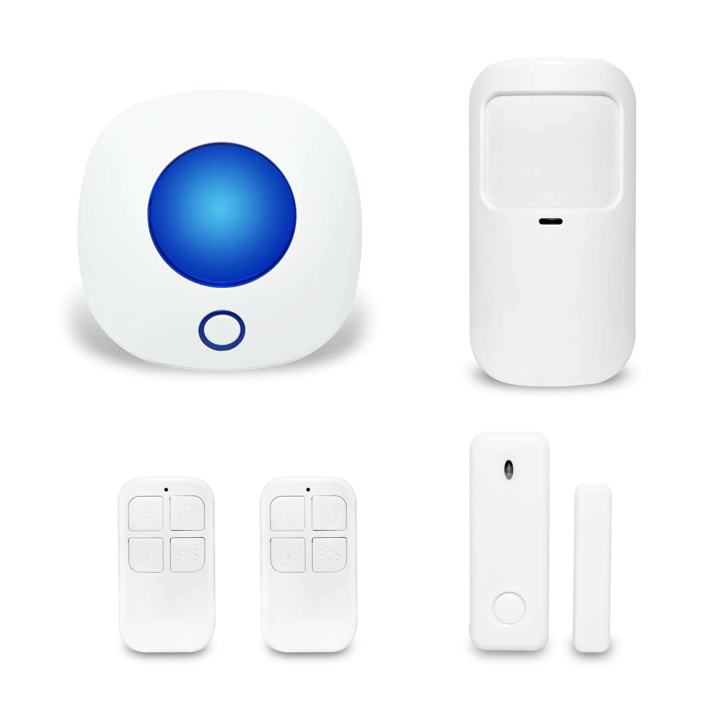 Крытый Беспроводной мигает мерцающий светильник сирена Plug & Play для домашней