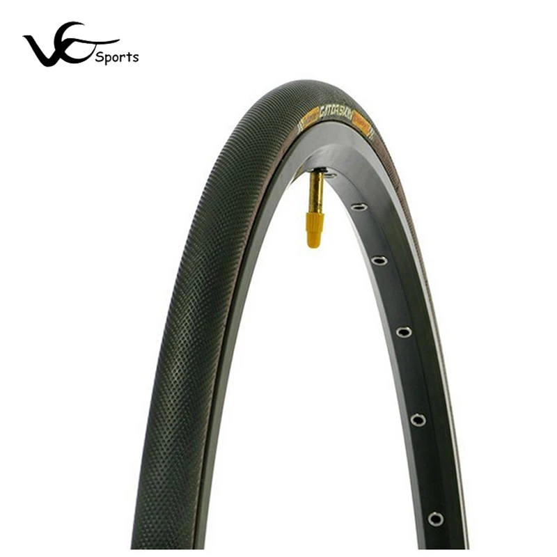 Top ContinentaI Sprinter gatorskin 180TPI 700 * 23C дорожные велосипедные трубчатые шины 290g с