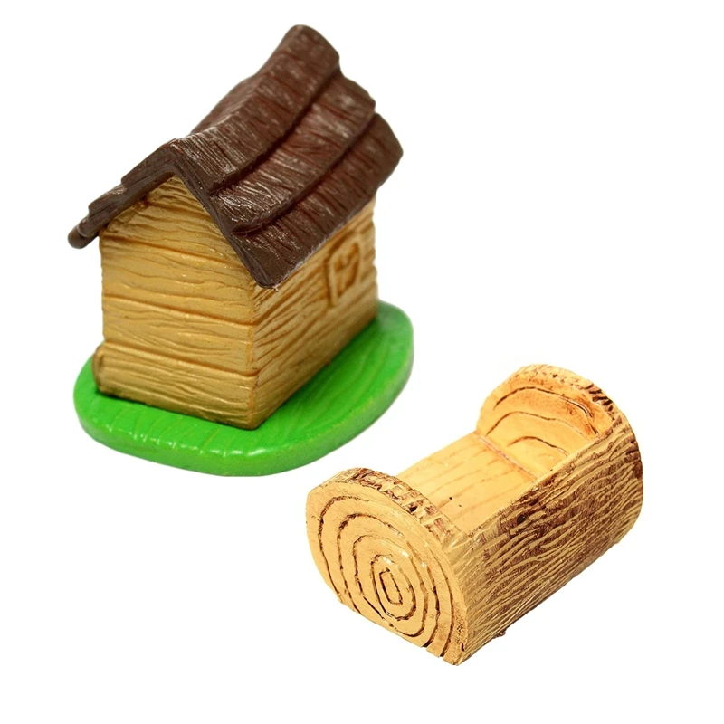 2 шт. миниатюрный кукольный домик цветочный горшок декор для садоводства мини