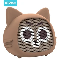 Мини-динамик Kivee с Bluetooth для животных, беспроводной портативный музыкальный проигрыватель с мультипликационным рисунком, стерео сабвуфер, д...