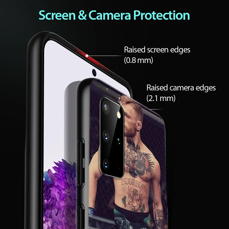 

Conor McGregor Irish Fighter for Samsung Galaxy A12 S20 FE Plus Ultra Note 10 Lite A91 A71 A51 A42 A21S 5G Phone Case