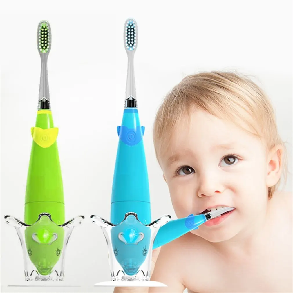 Seago Children Kids Electric Toothbrush Waterproof Battery Powered Music Sonic With LED Light | Бытовая техника