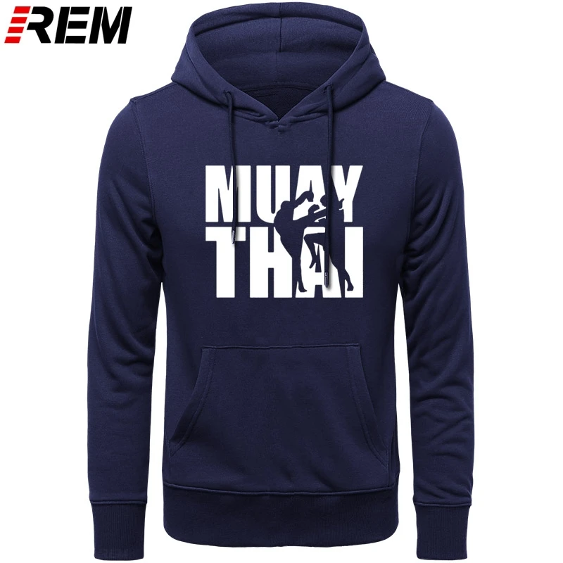 Мужские худи REM модные трусы-боксеры Muay Thai Thailand для Geek Homme толстовки великолепного