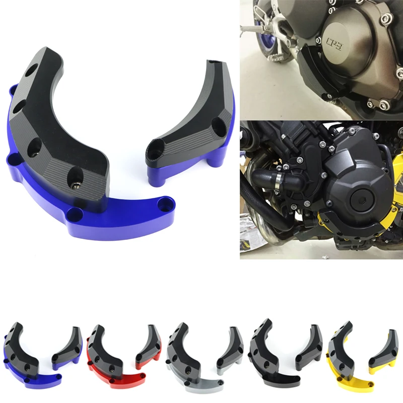 

Подходит для YAMAHA MT-09 TRACER FJ-09 2014-2020 FJ-09 2020 левой и правой стороны статора клатч крышка двигателя защита слайдер протектор