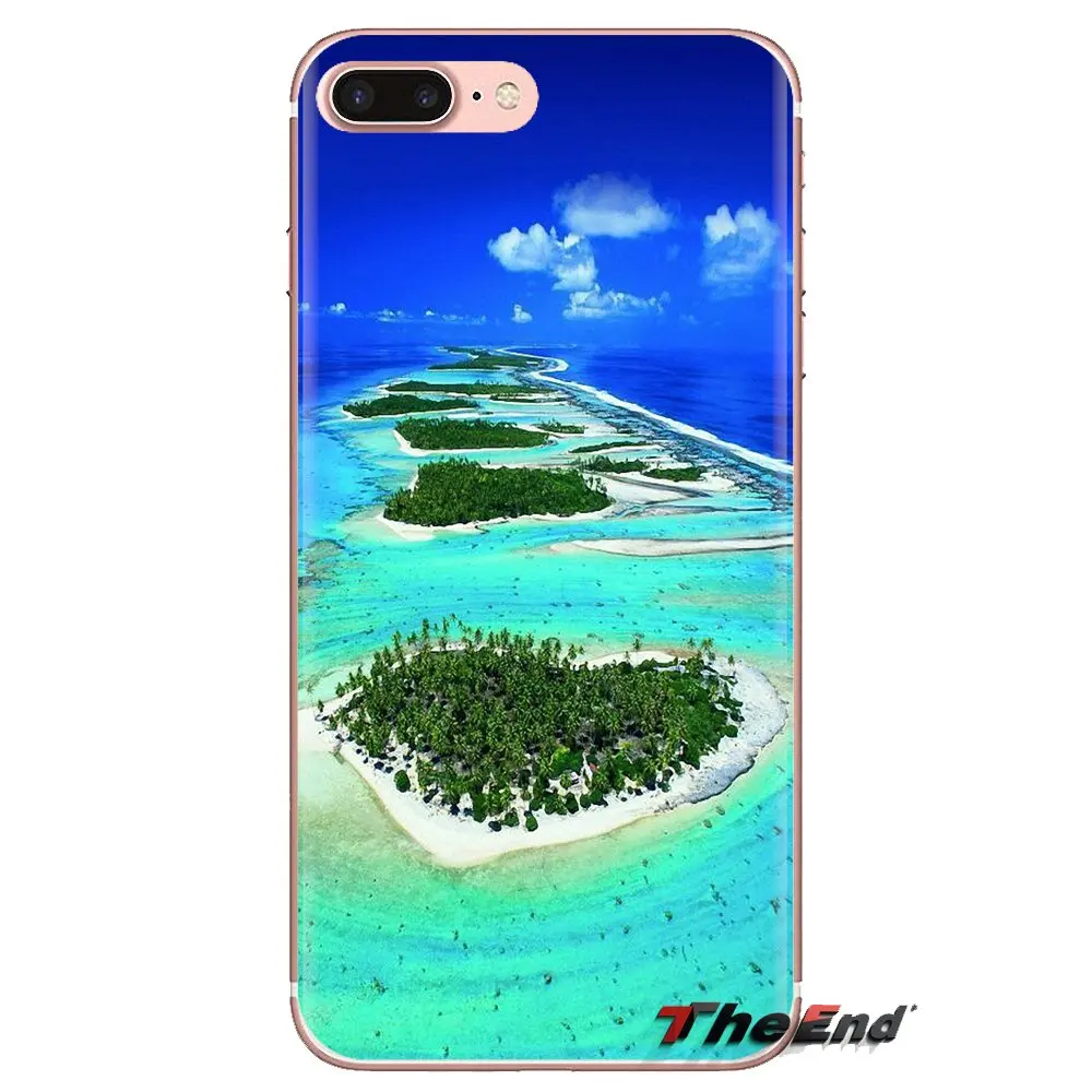 Мальдивские Острова пляжи пятно силиконовый чехол для телефона чехлы Huawei NOVA 2 3 2i