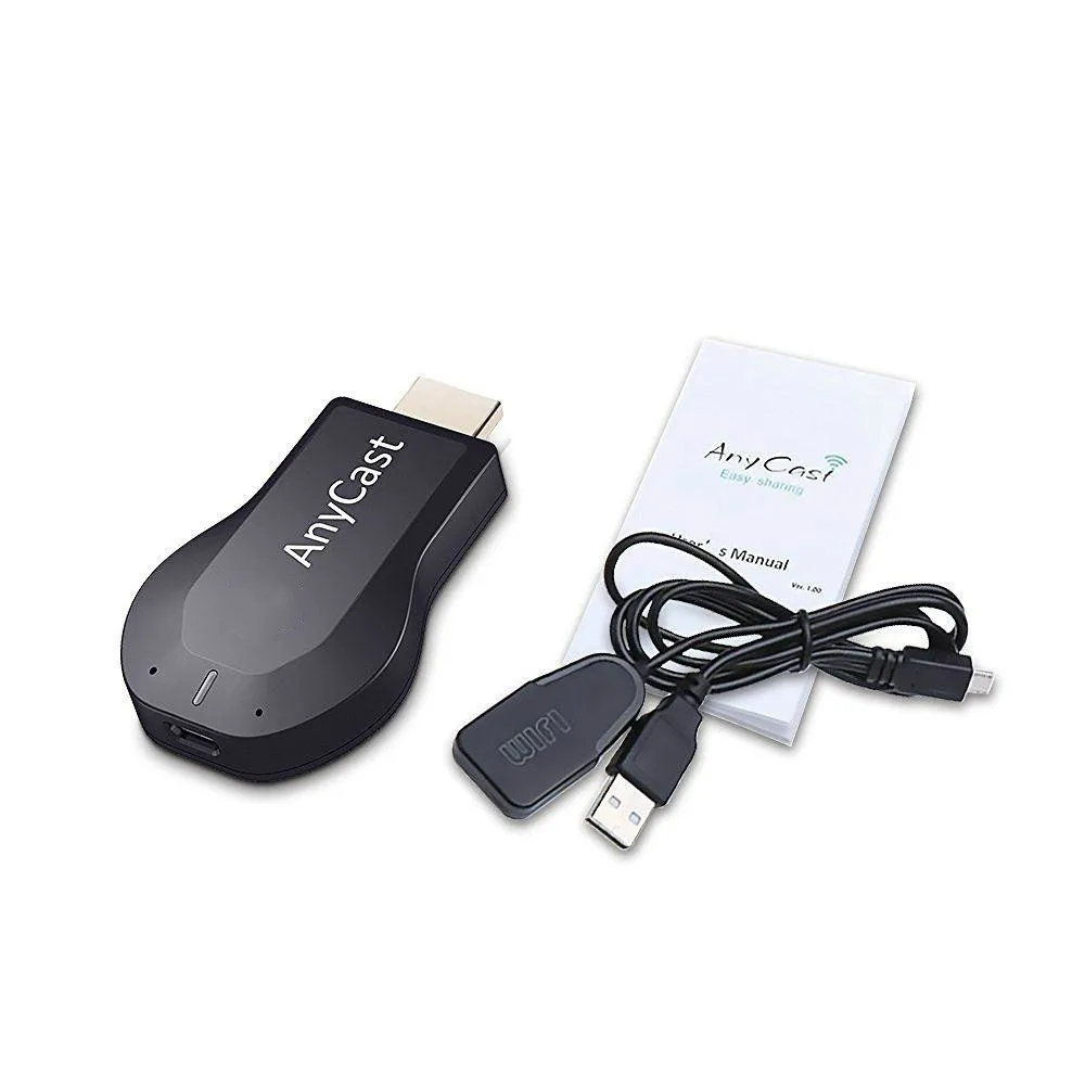 Адаптер Anycast m2 Plus беспроводной HDMI адаптер 1080p Wi Fi зеркальный приемник для