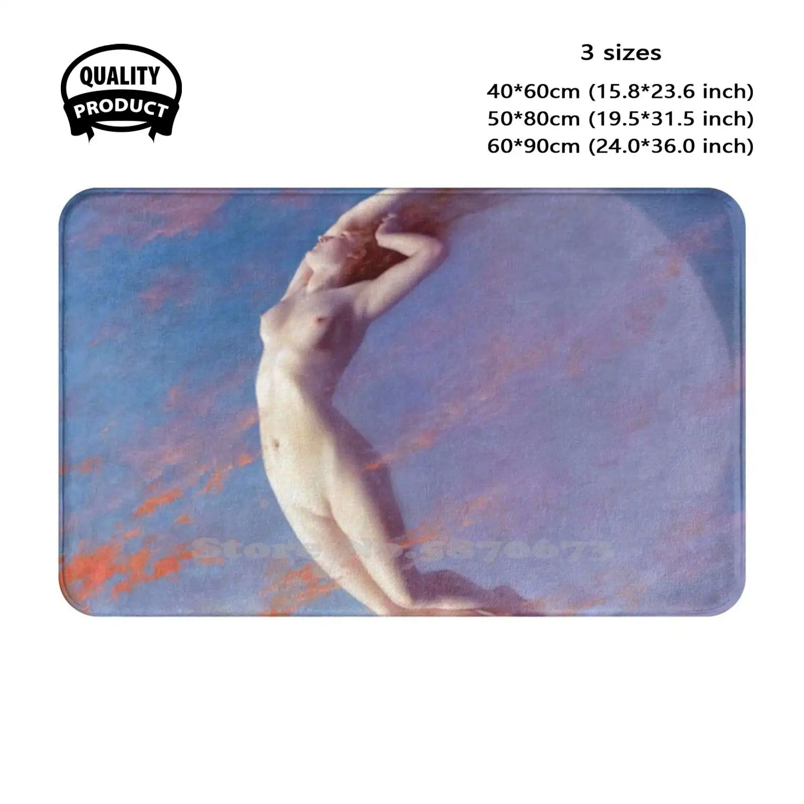 Selene-Альберт Aublet мягкая подушка домашний коврик дверной искусственный фиолетовый