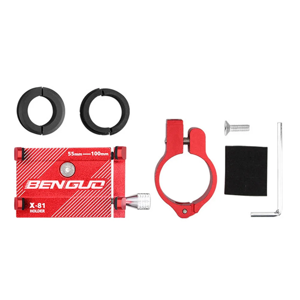 adjustable anti slip mobile phone holder universal bike motorcycle handlebar clip stand gps mount bracket for xiaomi m365 free global shipping