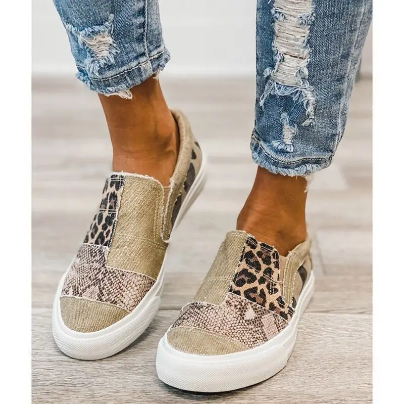 

2021 Autumn Women Flat Shoes PU Canvas Gladiator Shoes Women Luxury Designers Wedge Ladies Casual Beach Office Party Sneakers