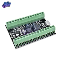 atmega328p ch340 nano v3 0 3 0 terminal shield adapter expansion board microcontroller 2 in 1 micro usb module for arduino