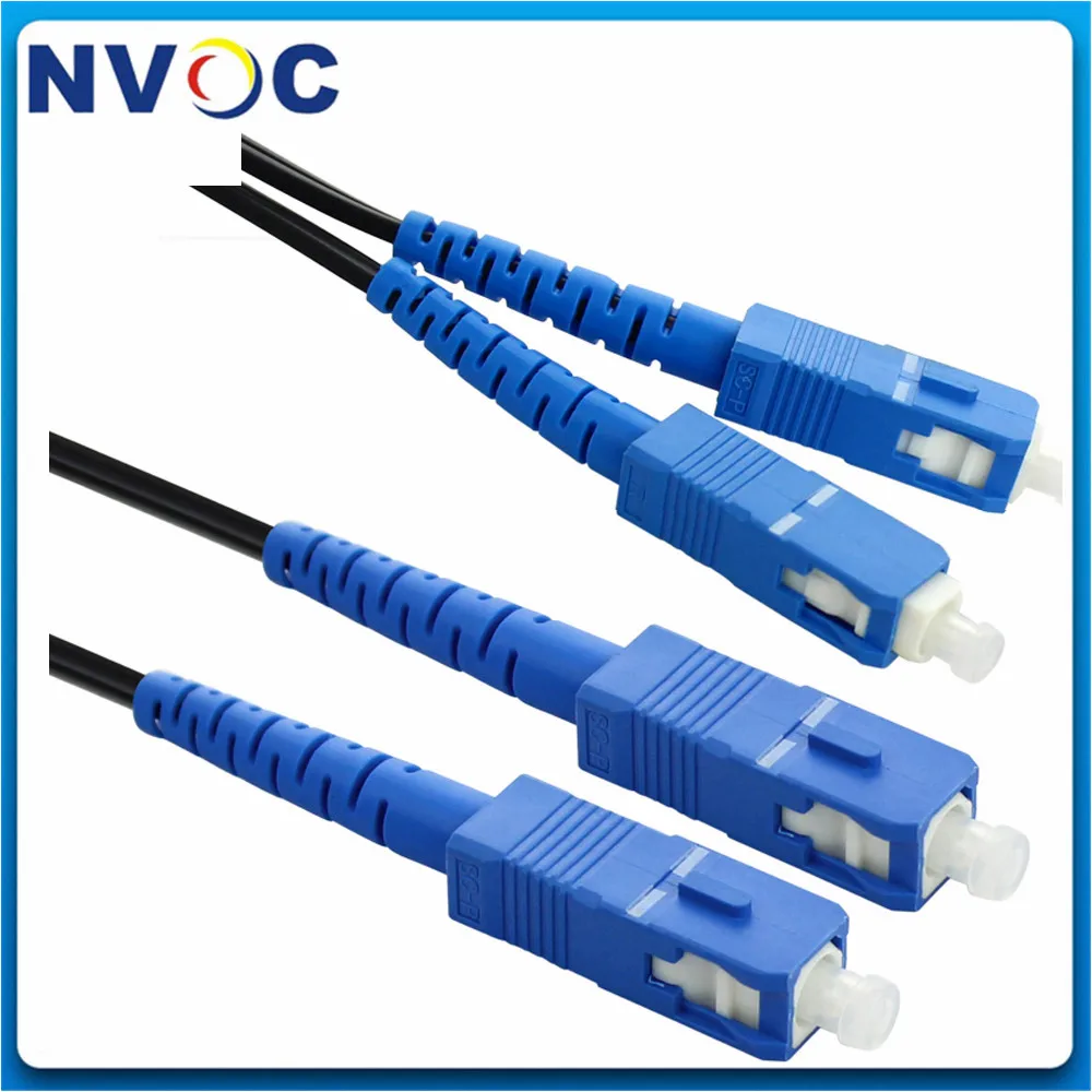 50 м FTTH GJYXCH волоконно оптический кабель патч корд SC/UPC К дуплексный одномодовый G657A1