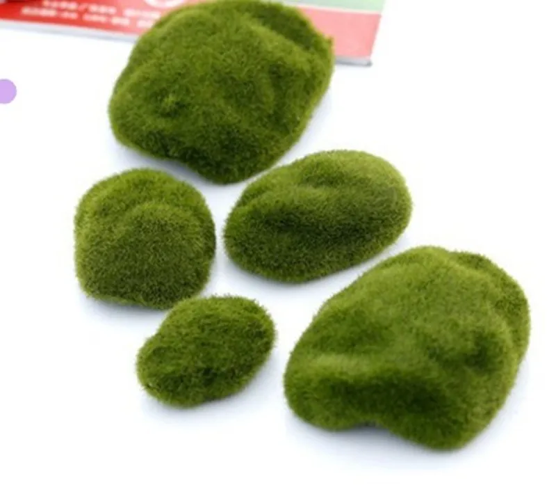 DIY мини микро пейзаж искусственный газон домашний декор миниатюрное украшение