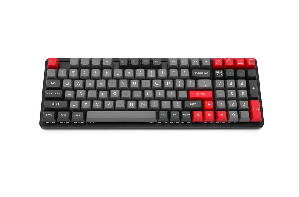 WINMIX pbt doubleshot keycaps osa profile dolch colorway для механической клавиатуры gh60 poker 87 104 108 xd64 xd75 xd68