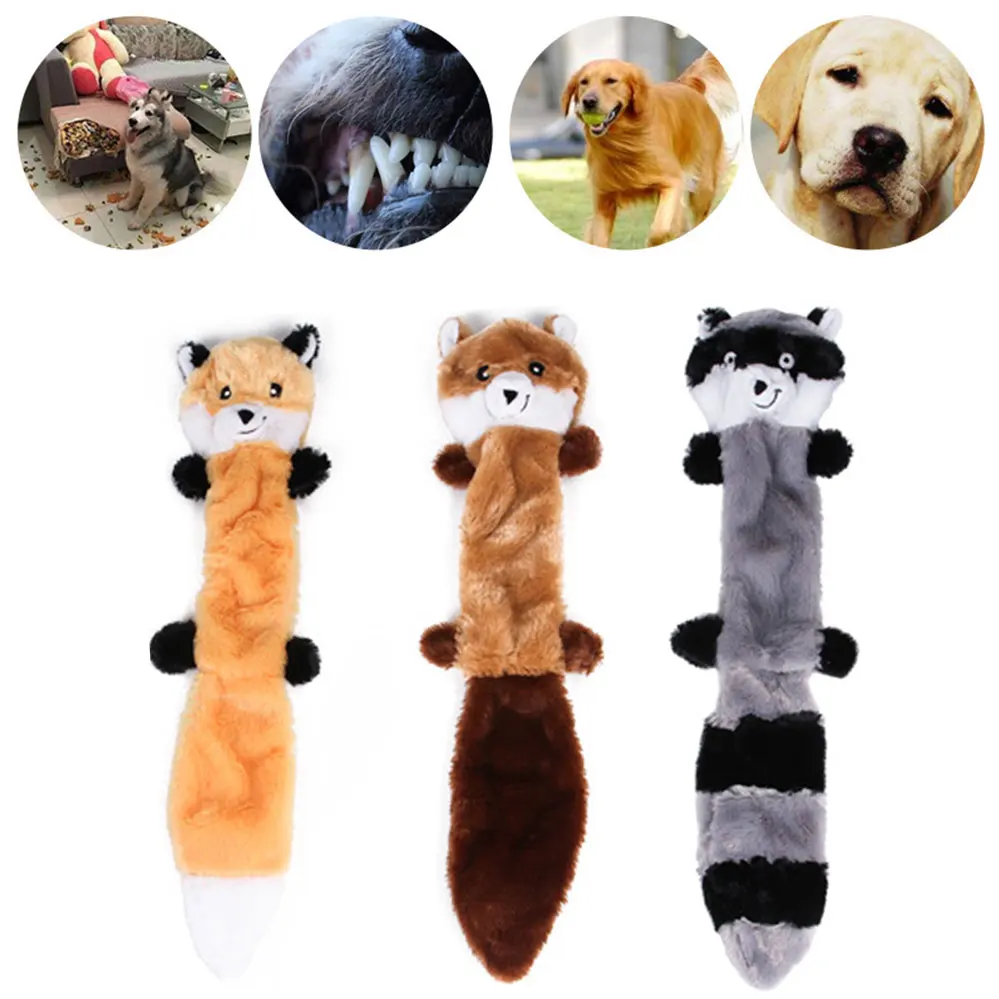 Милые игрушки для домашних животных жевательные пищалки животные плюшевый щенок
