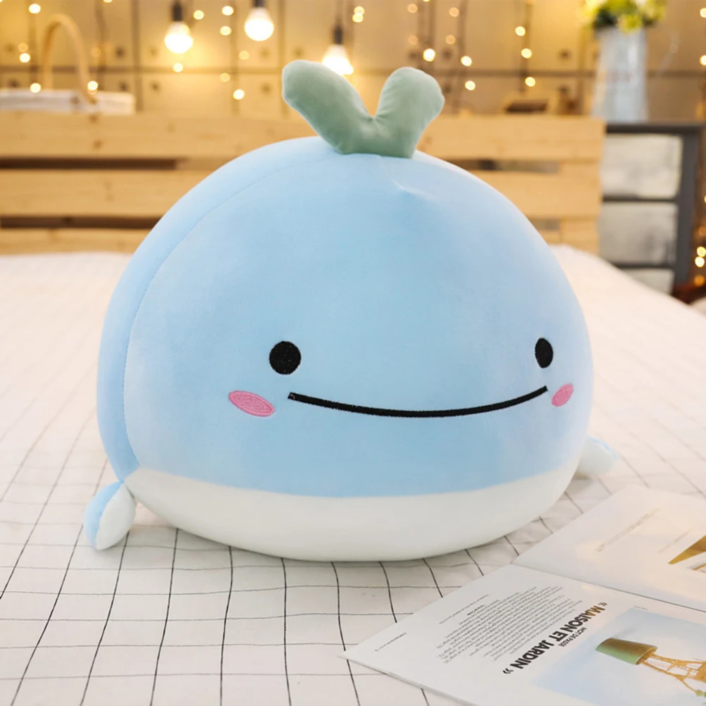Lovely Soft Whale Doll Short Plush Toy Animals Stuffed For Kids Pillow Toys Children Gift #20 | Игрушки и хобби