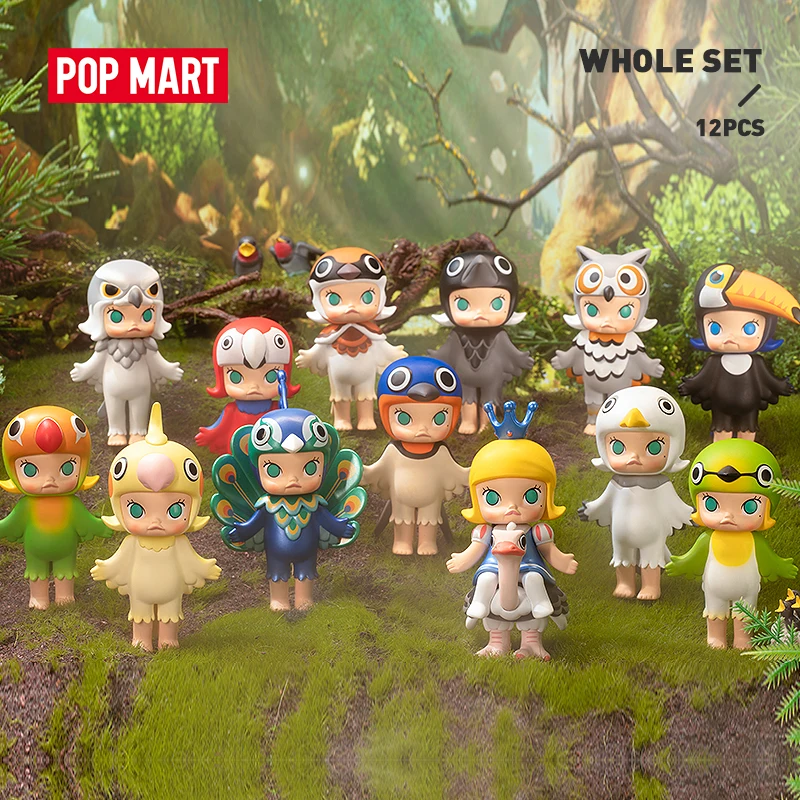 POP MART Молли Бирди для всей коробки игрушки фигурки экшн подарок на день рождения