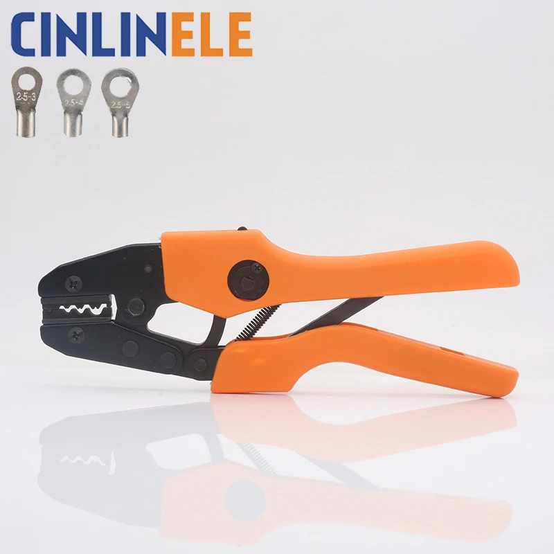 Голая латунная Клемма экономия сил обжимные клещи макс. 10 мм 7AWG прочные головки