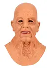 Маска для Хэллоуина, Реалистичная маска для лица для пожилых людей, косплей реквизит, головной убор, реквизит для Хэллоуина, украшение для косплея, латексная маска