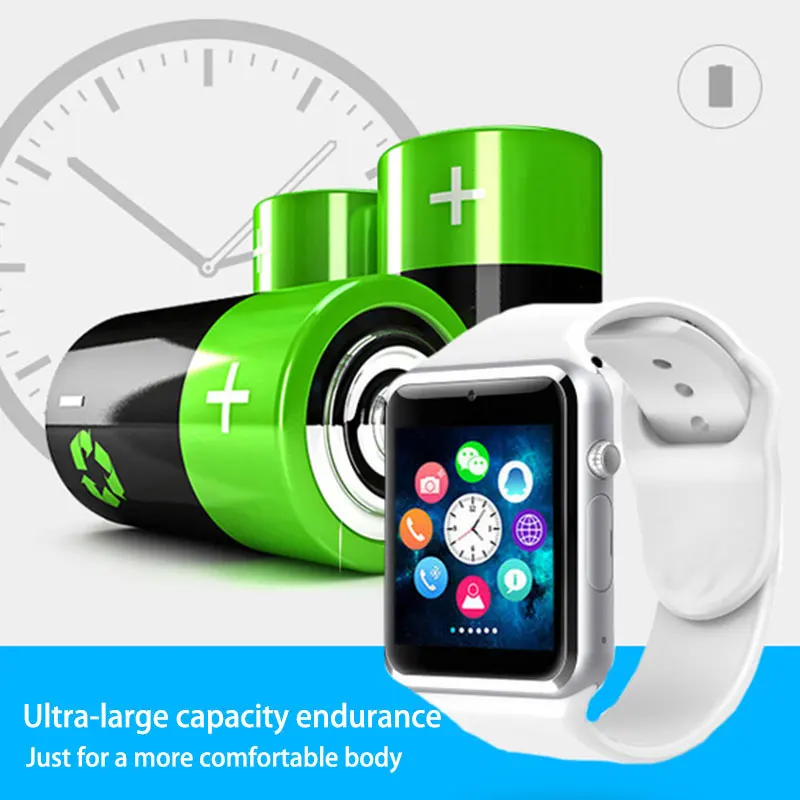 Смарт-часы носимые камеры вызов поддержка sim-карты карта памяти Совместимость с