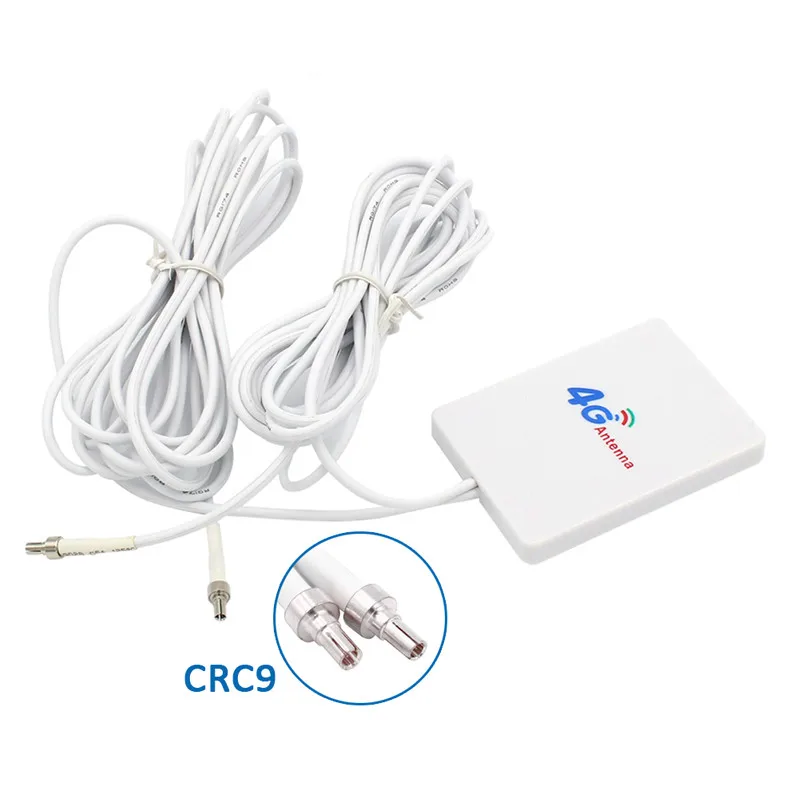 3G 4G антенна маршрутизатора 2 4 GHz LTE Antena 28dBi панель antenne CRC9 SMA TS9 Разъем с 3M & 5M кабель
