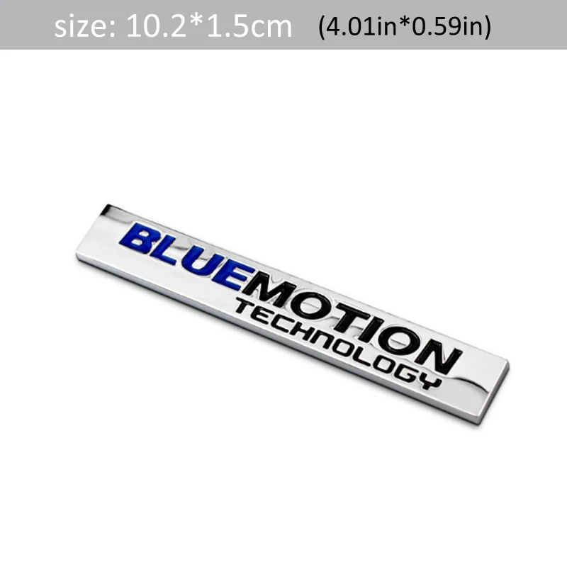 1 шт. 3D металлическая синяя Автомобильная боковая эмблема заднего багажника для VW