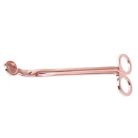 newest candle wick trimmer scissors stainless steel candle cutter snuffers rose gold candle accessories