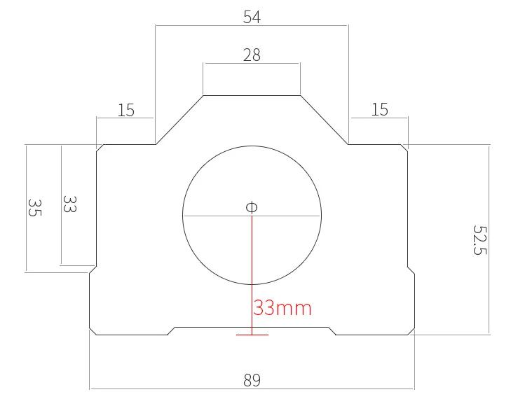 CNC крепление для электродвигателя, привода, шпинделя 38 мм, 40 мм, 42 мм, 44 мм, 46 мм шпиндель зажима bracekt алюминиевый крепеж