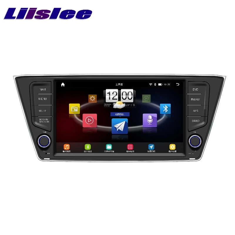 Для Skoda Fabia Mk3 2014 ~ 2018 LiisLee Автомобильный мультимедийный ТВ DVD GPS аудио Hi Fi Радио