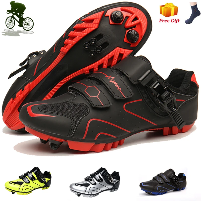 

2021 Road Cycling Shoes Men Mtb Shoes Mountain Bike Shoe Ultralight Bicycle Sneakers Self-Locking Professional Breathable