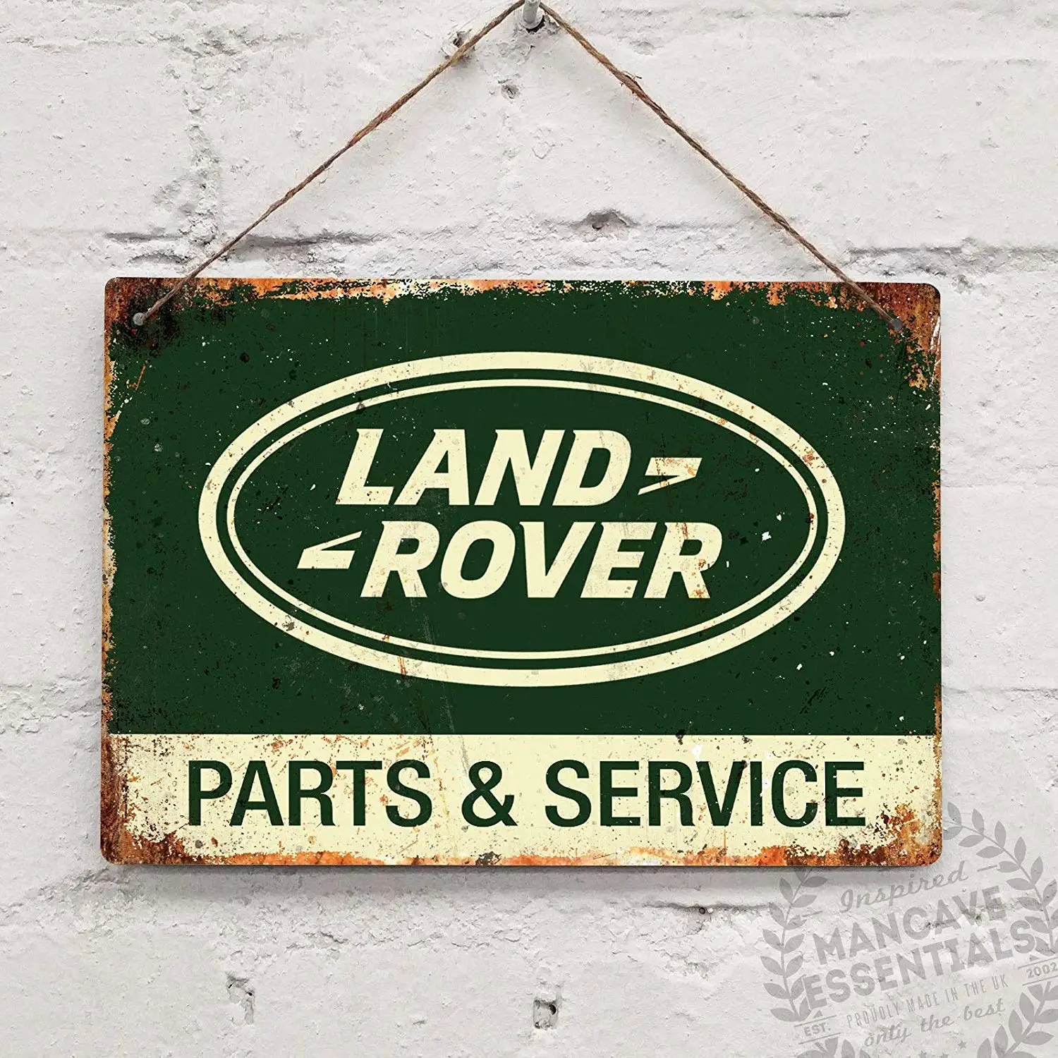 

Tin Signs Vintage Funny Man Cave Signs Land Rover Parts Service Metal Signs Wall Decor Retro Art Plaques Outdoor Decor