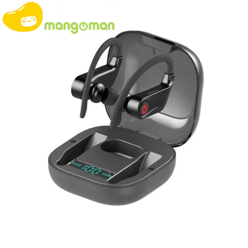 Mangoman True HBQ PRO TWS беспроводные наушники Bluetooth 5 0 стерео спортивные чехол 950 мАч