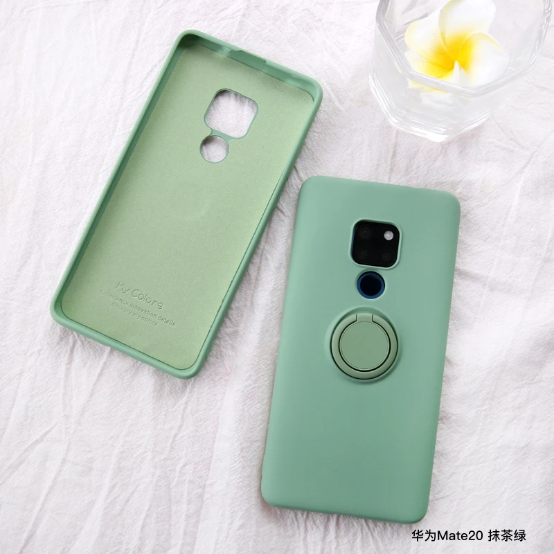 

Phone Case for Huawei Mate 20 30 Pro P30 Lite Pro NOVA 4E Cover with Kickstand Silicone Soft Sleeve Shockproof New Arrival