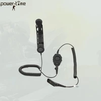 fireproof and atx firefighter equipment communication headset for walkie talkie